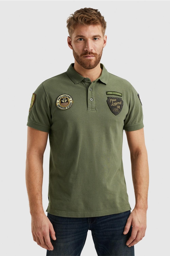 POLO SHIRT WITH BADGES PPSS2402872 6149